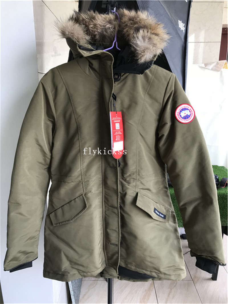 Nobis Canada Goose Dark Green Coat